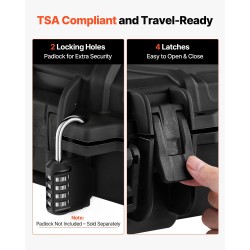 Kovakotelo pitkille aseille PP runko PU vaahto IP67 sisämitat 102x33 cm