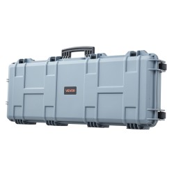 Kova PP-kuorinen aseen kuljetuslaukku IP67-vesitiivis pyörillä 1066 mm