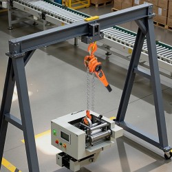 Manuaalinen ketjunostin 750 kg 6 m G80-seosteräsketju kaksiraksinen jarru