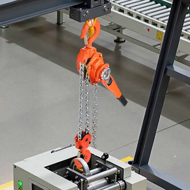 Manuaalinen vipuketjunostin 6 t 6 m G80 seosteräsketjulla kaksipäinen mekaaninen jarru