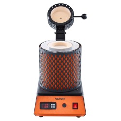 Sähköinen sulatusuuni 1500W 1150°C 5 kg keraaminen astia kylmävalssattu teräsrunko