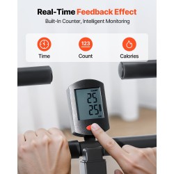 Syväkyykky ja soutukone kolmella vastusköydellä taittuva nahkainen istuin 136 kg