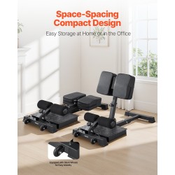 Monitoiminen syväkyykkylaite kotikuntosalille taitettava 120 kg kantavuus nelitasoinen säädettävä istuintyyny