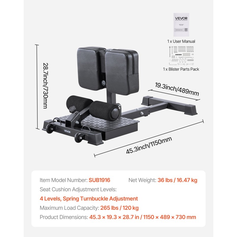 Monitoiminen syväkyykkylaite kotikuntosalille taitettava 120 kg kantavuus nelitasoinen säädettävä istuintyyny