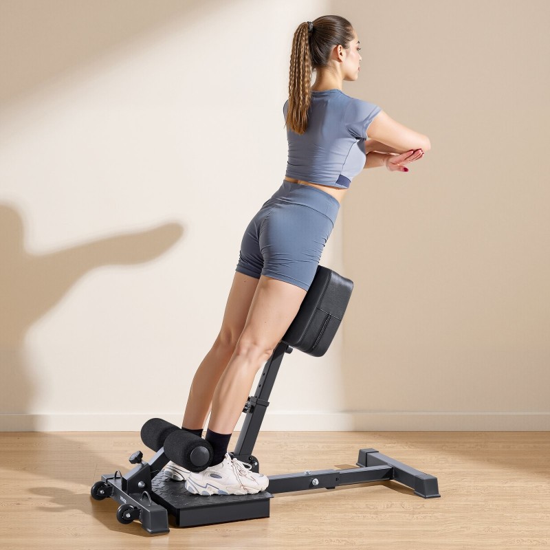 Monitoiminen syväkyykkylaite kotikuntosalille taitettava 120 kg kantavuus nelitasoinen säädettävä istuintyyny