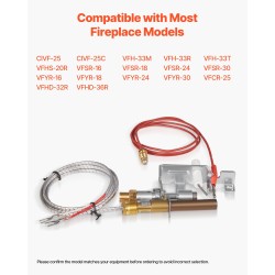 Pilottipoltinkokoonpano maakaasukäyttöön kuumuutta ja korroosiota kestävä hopea 160x120x40 mm