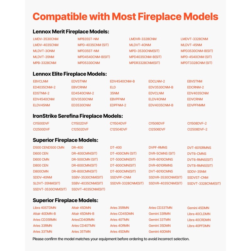Kaasureleensarja luonnonkaasulle takkoihin vedenlämmittimiin ja liesiin