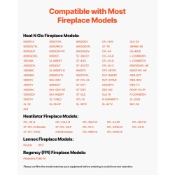 Sytytyskokoonpano maakaasutakkoihin lämmön ja korroosion kestävä hopeanvärinen laajasti yhteensopiva