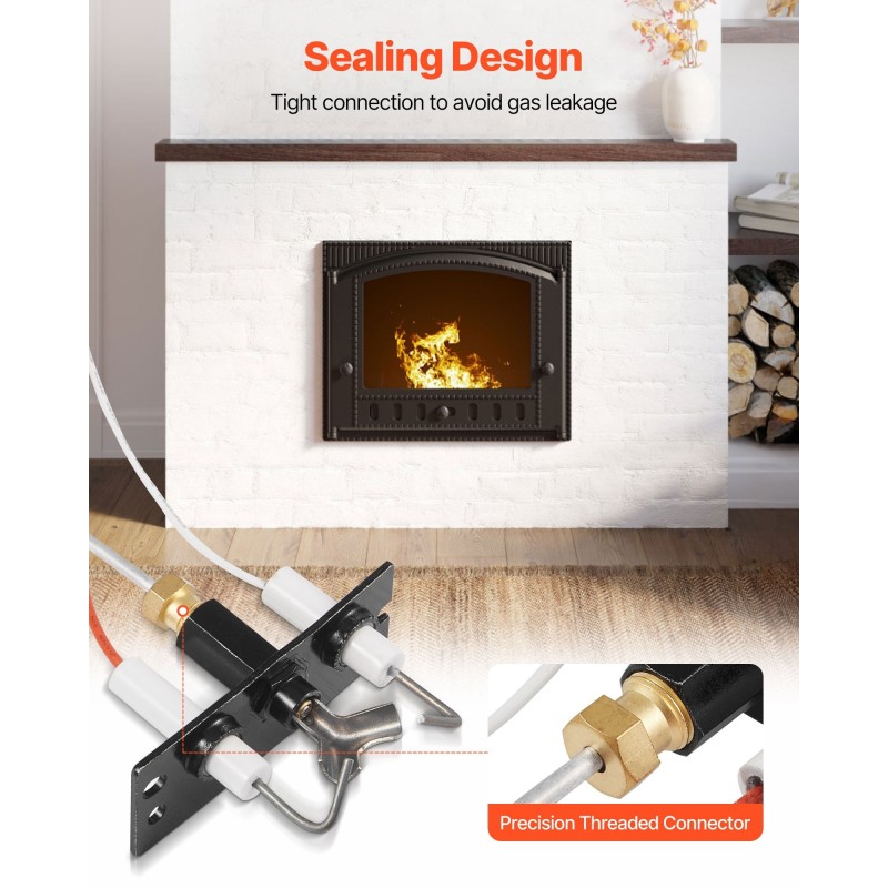 Kaasutakan sytytyskokoonpano luonnonkaasulle musta malli ZH-1004A