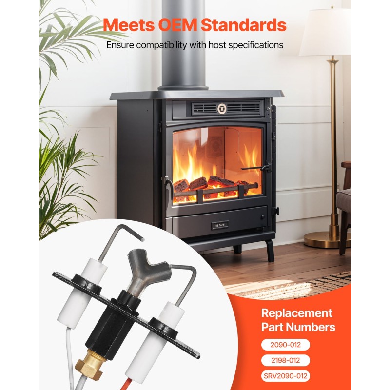 Kaasutakan sytytyskokoonpano luonnonkaasulle musta malli ZH-1004A