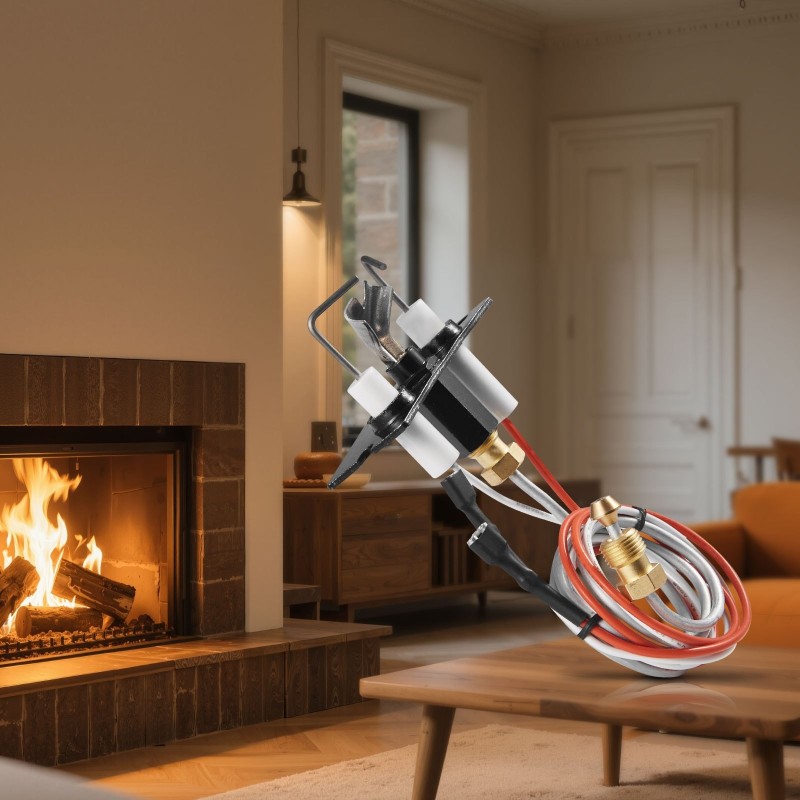 Kaasutakan sytytyskokoonpano luonnonkaasulle musta malli ZH-1004A