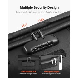 Tulenkestävä vedenpitävä asiakirjalaatikko silikonipinnoitetusta lasikuidusta 1,4 kg