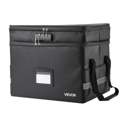 Tulenkestävä asiakirjalaatikko vedenkestävä pölytiivis numeroyhdistelmälukolla monitasoinen säilytys