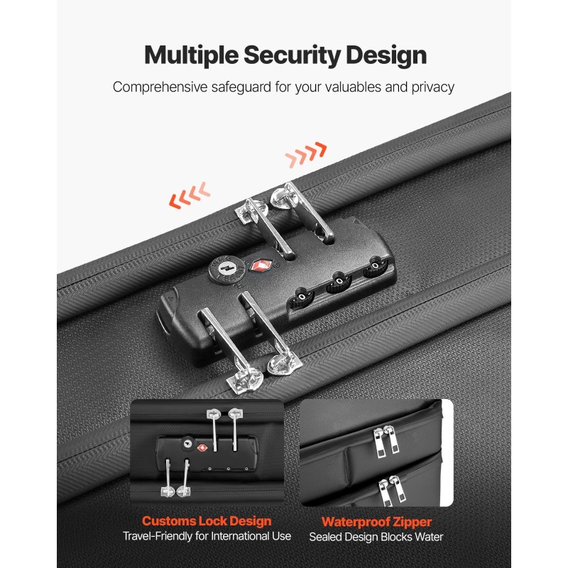 Tulenkestävä asiakirjalaatikko vedenkestävä pölytiivis numeroyhdistelmälukolla monitasoinen säilytys