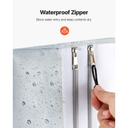 Asiakirjalaukku palonkestävä 1200-asteinen vesitiivis pölynsuojattu kaksi lokeroa silikonipintainen