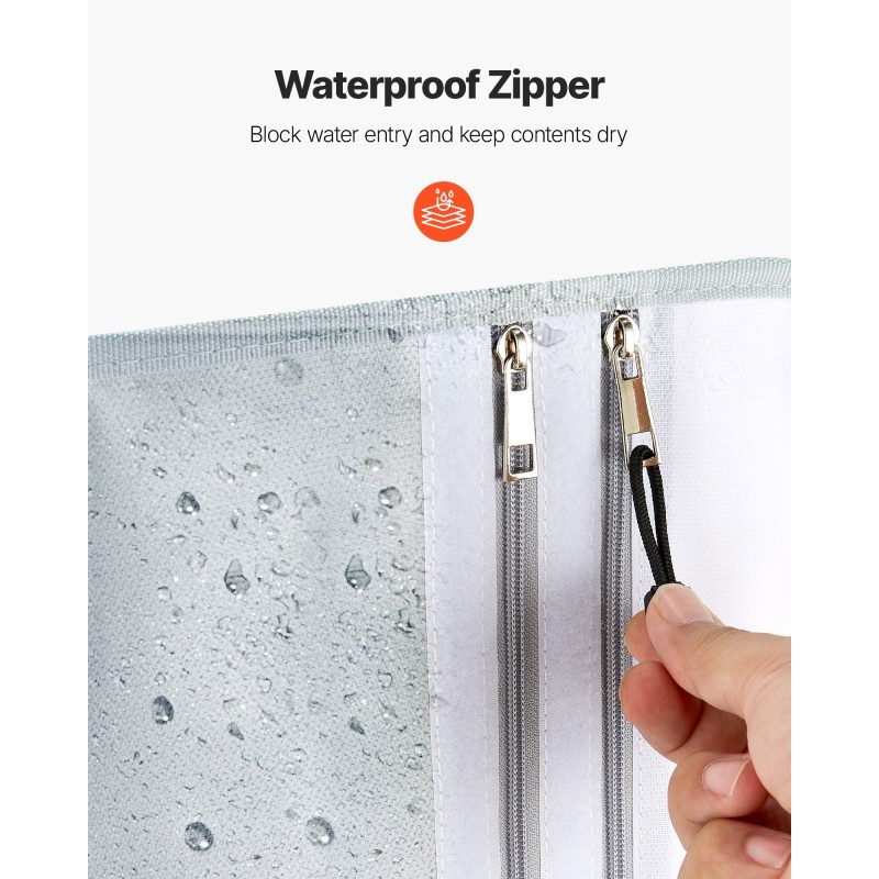 Asiakirjalaukku palonkestävä 1200-asteinen vesitiivis pölynsuojattu kaksi lokeroa silikonipintainen