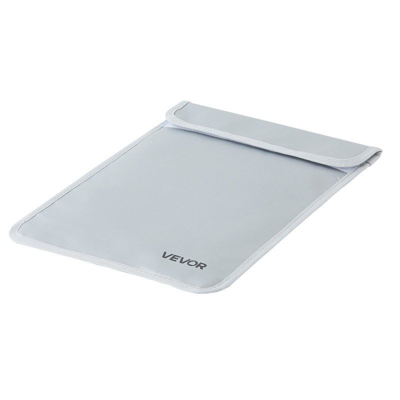 Asiakirjalaukku palonkestävä 1200-asteinen vesitiivis pölynsuojattu kaksi lokeroa silikonipintainen