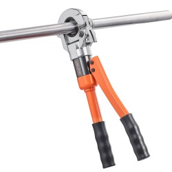 Hydraulinen putkien puristustyökalu ruostumattomille teräsputkille 5 vaihdettavaa leukaa