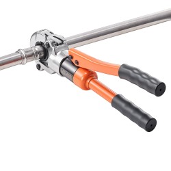 Hydraulinen putkien puristustyökalu ruostumattomille teräsputkille 5 vaihdettavaa leukaa