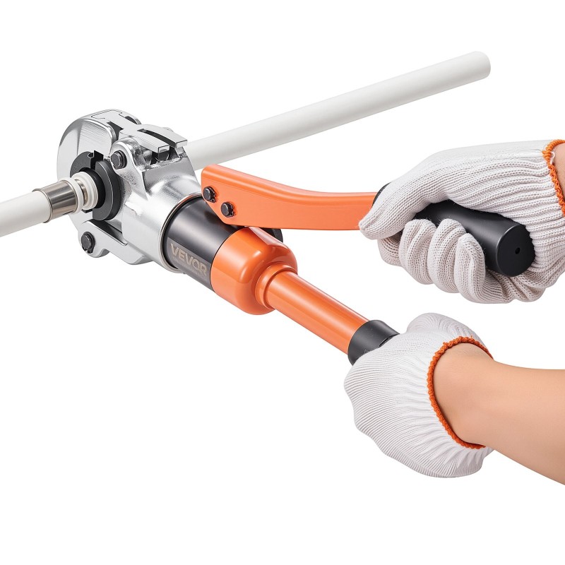 Hydraulinen putkien puristustyökalu 9 vaihdettavaa leukaa PEX ja alumiinimuoviputkille sekä ruostumattomille teräsputkille