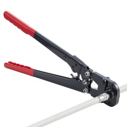 Putkien puristustyökalu PEX- ja alumiinimuoviputkille viisi vaihdettavaa leukaa