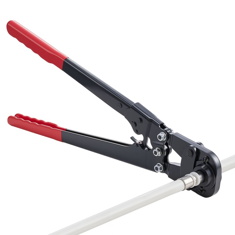 Putkien puristustyökalu PEX- ja alumiinimuoviputkille viisi vaihdettavaa leukaa