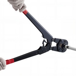 Putkien puristustyökalu PEX- ja alumiinimuoviputkille viisi vaihdettavaa leukaa