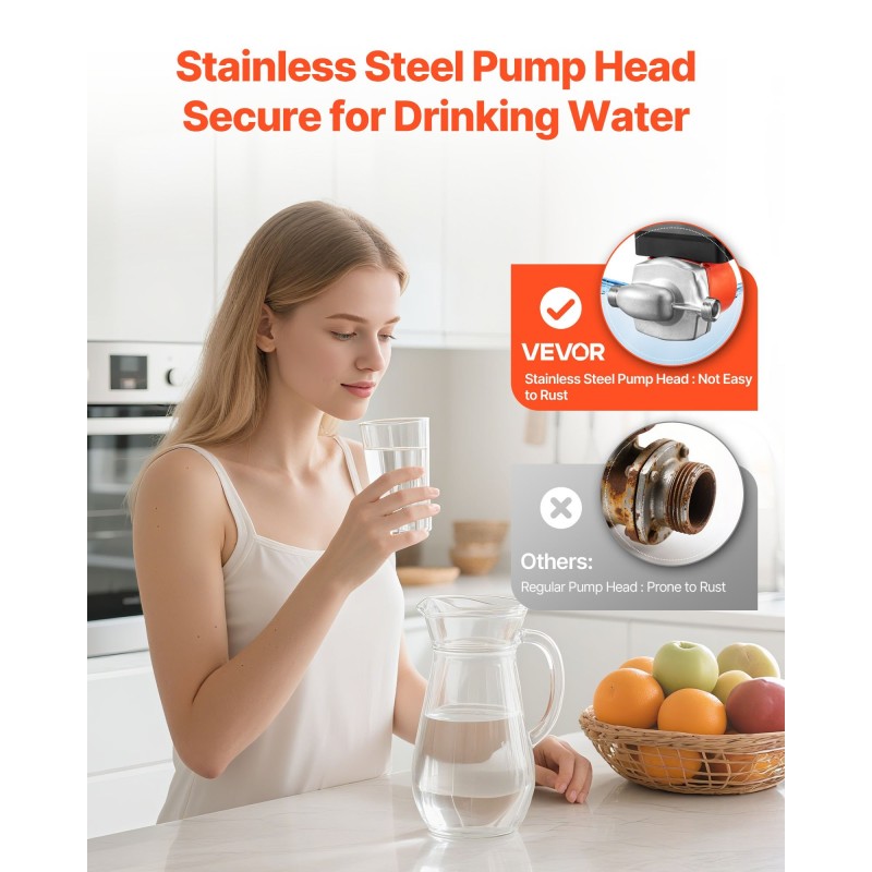 Käyttövesikiertopumppu ruostumattomalla pumppupäällä mekaanisella ajastimella lämminvesivaraajan lähtöön