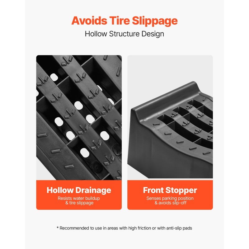 Ajosillat 2 kpl polypropeenia musta 155 mm nostokorkeus 5897 kg kantavuus autoille