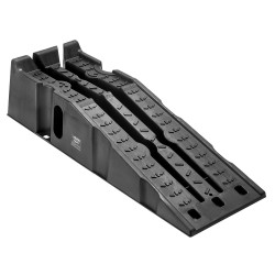 Auton huoltorampit PP muoviset 2 kpl kokonaiskantavuus 7257 kg nostokorkeus 170 mm