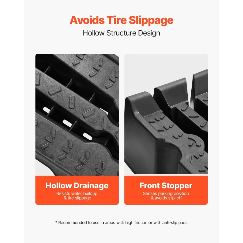 Auton huoltorampit PP-muoviset 2 kpl kokonaiskantavuus 7257 kg nostokorkeus 170 mm