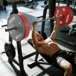 Levytanko 1820 mm 28 mm ote sopii 2-tuumaisille levypainoille 226,8 kg kantavuus