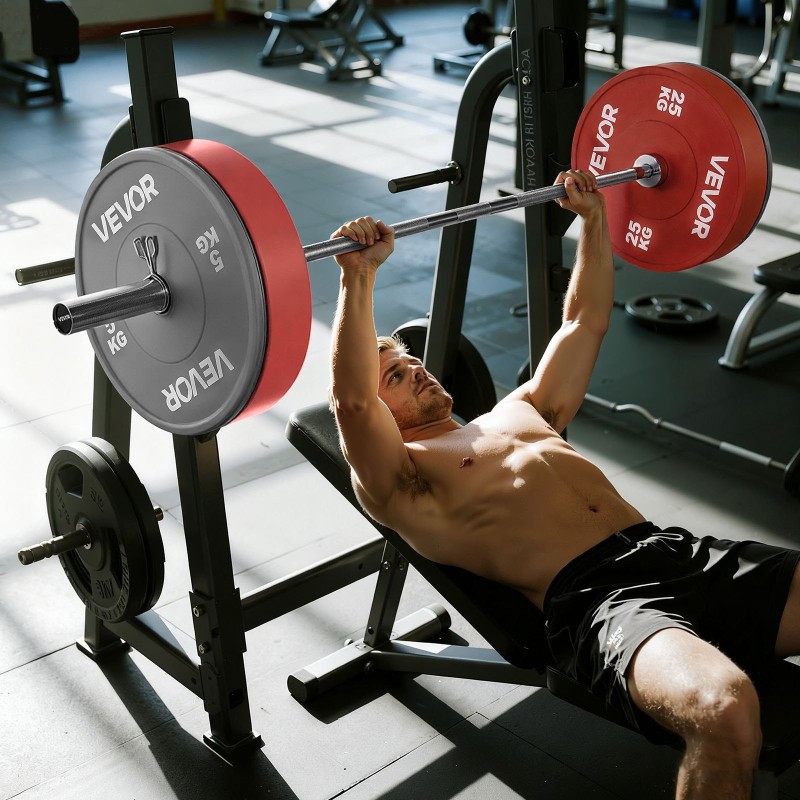 Levytanko 1820 mm 28 mm ote sopii 2-tuumaisille levypainoille 226,8 kg kantavuus