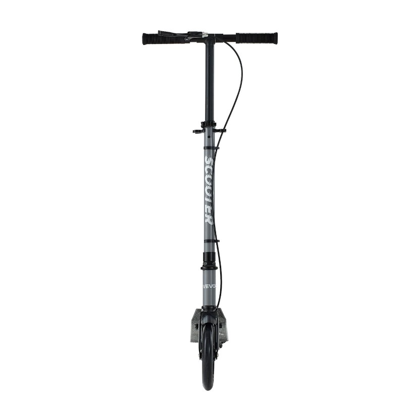 Potkulauta polyuretaanipyörillä säädettävällä ohjaustangolla alkaen 8-vuotiaille kantavuus 99,8 kilogrammaa