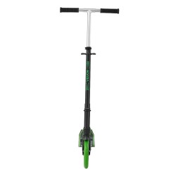 Potkulauta 2-pyöräinen säädettävä ohjaustanko kokoontaitettava runko PU-pyörillä 99,8 kg