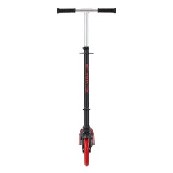 Taitettava kaksipyöräinen potkulauta korkeussäädettävällä tangolla leveällä liukumattomalla dekillä 99.8 kg