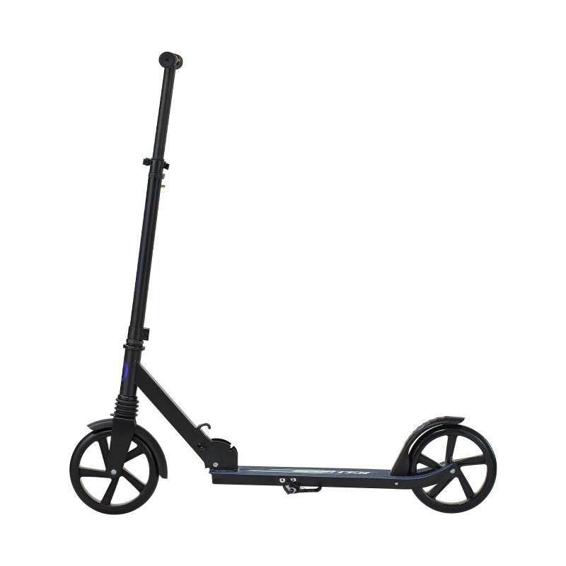 Taittuva potkulauta korkeussäädettävällä ohjaustangolla kantavuus 99,8 kg polyuretaanipyörillä