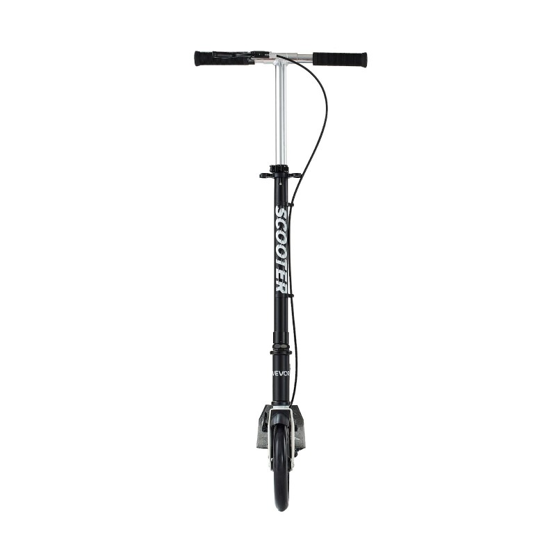 2-pyöräinen potkulauta säädettävällä ohjaustangolla taitettava kevyt runko