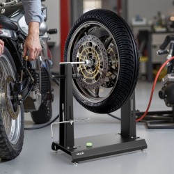 Vanteiden tasapainotusteline hiiliteräsrunko 40 kg kantavuus enintään 889 mm