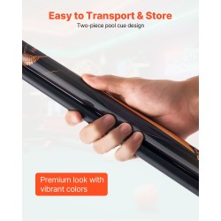 Biljardikeppi ammattitason 58 tuumaa kanadalainen vaahterapuu kaksiosainen