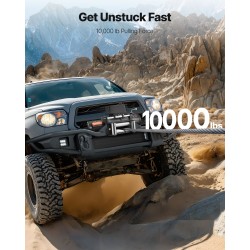 Sähkövinssi 4500 kg vetokyky 12V teräsvaijeri 8,3 mm 19,8 m