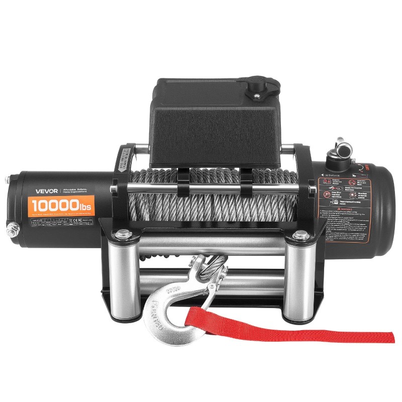 Sähkövinssi 4500 kg vetokyky 12V teräsvaijeri 8,3 mm 19,8 m