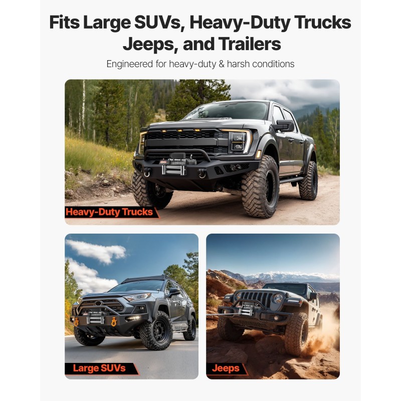 Sähkövinssi 6100 kg vetokyky 9,5 mm 24 m teräsvaijeri langaton kauko-ohjaus