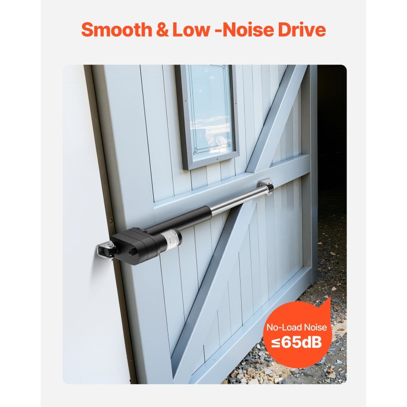 Lineaaritoimilaite 12V 9000N iskunpituus 150 mm IP65 alumiiniseos