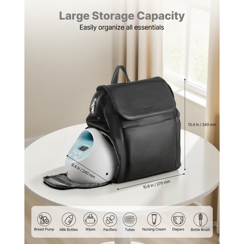 Rintapumppureppu polyuretaaninen nahka eristetty maitotila sisältää kylmäpakkaukset vesitiivis sisämateriaali