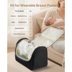 Rintapumpun laukku polyesteri EVA eriste vedenpitävä alusta mukana kannettava