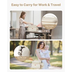 Rintapumppulaukku eristetty polyesteri EVA-eristevaahto 4 ulkoista 7 sisäistä lokeroa vesitiivis alusta