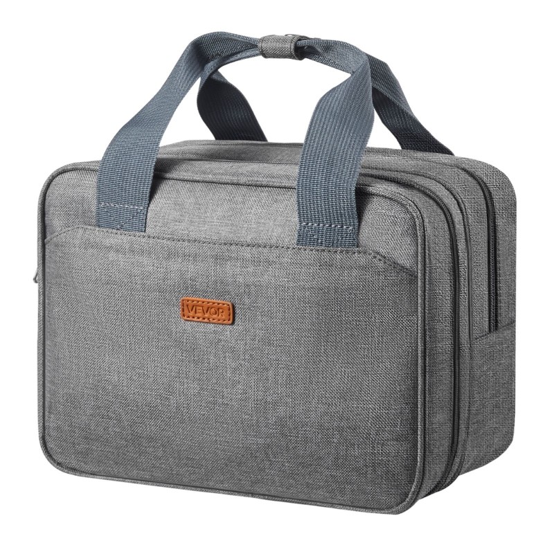 Rintapumppulaukku lämpöeristetty polyesteripäällinen EVA-vaahto 290×160×210 mm 6 lokeroa kylmäosastolla