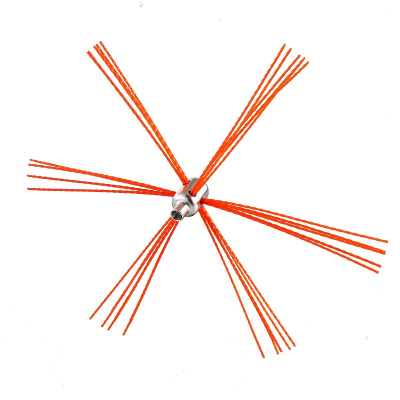 Hormin puhdistussarja nailonvarsilla yhdeksänmetrin alumiiniseosharjalla ja suojalaseilla