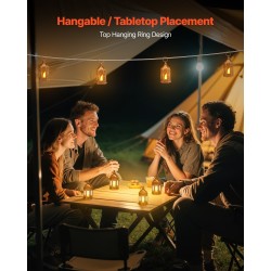 LED-kynttilälyhdyt 12 kpl pronssinvärinen muovi 128 mm ripustusrengas sisäkäyttöön